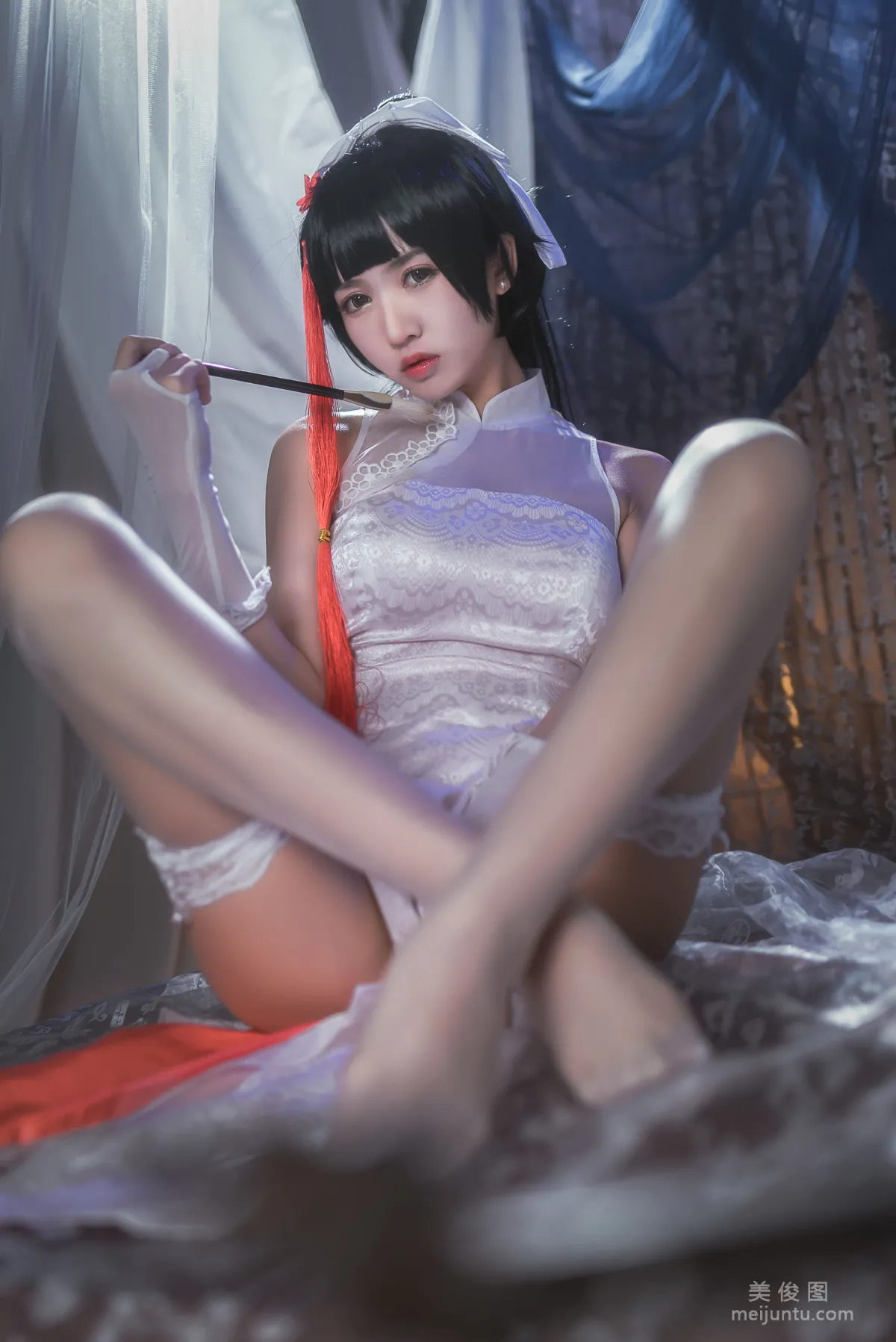 [Coser美女] 鳗魚霏兒 《碧藍華裳 高雄2》 寫真集 12