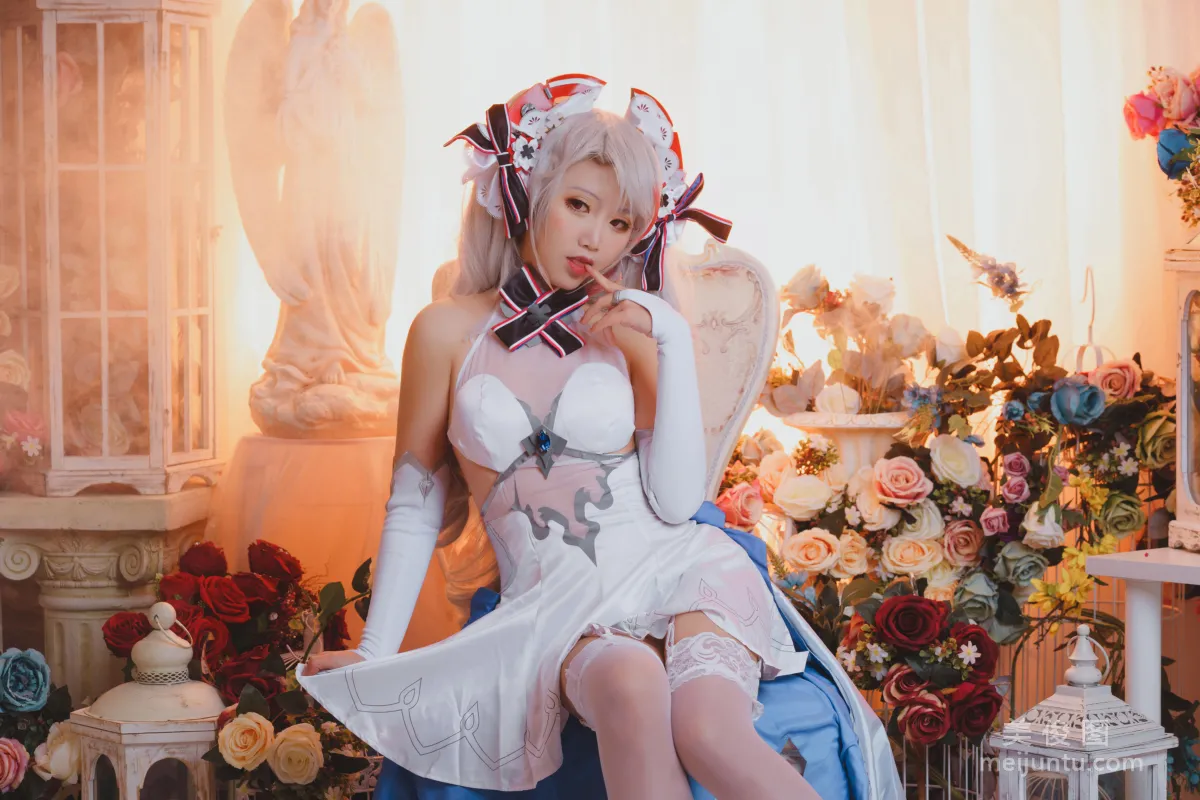 [美女Coser] 面餅仙兒 《歐根花嫁》 寫真集 16