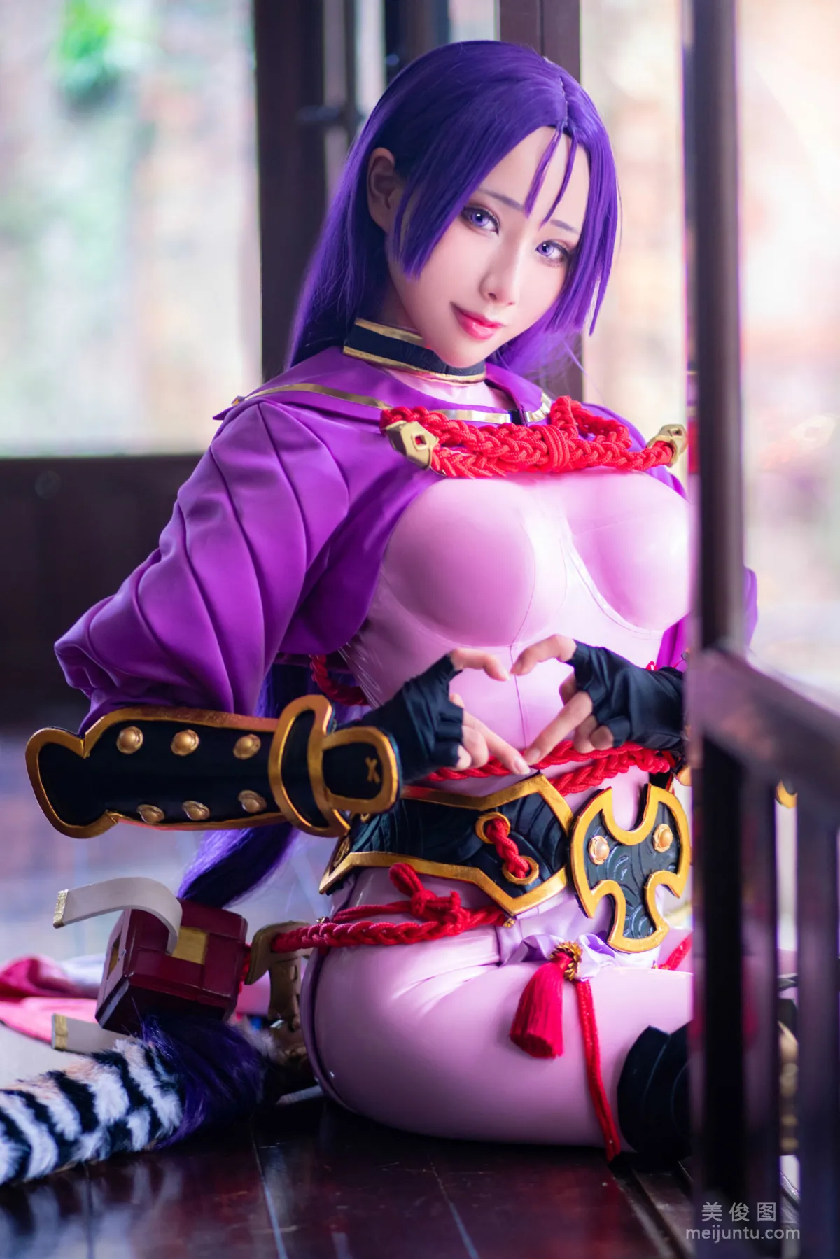 [網紅Coser] 雨波_HaneAme 《源賴光》 寫真集 26