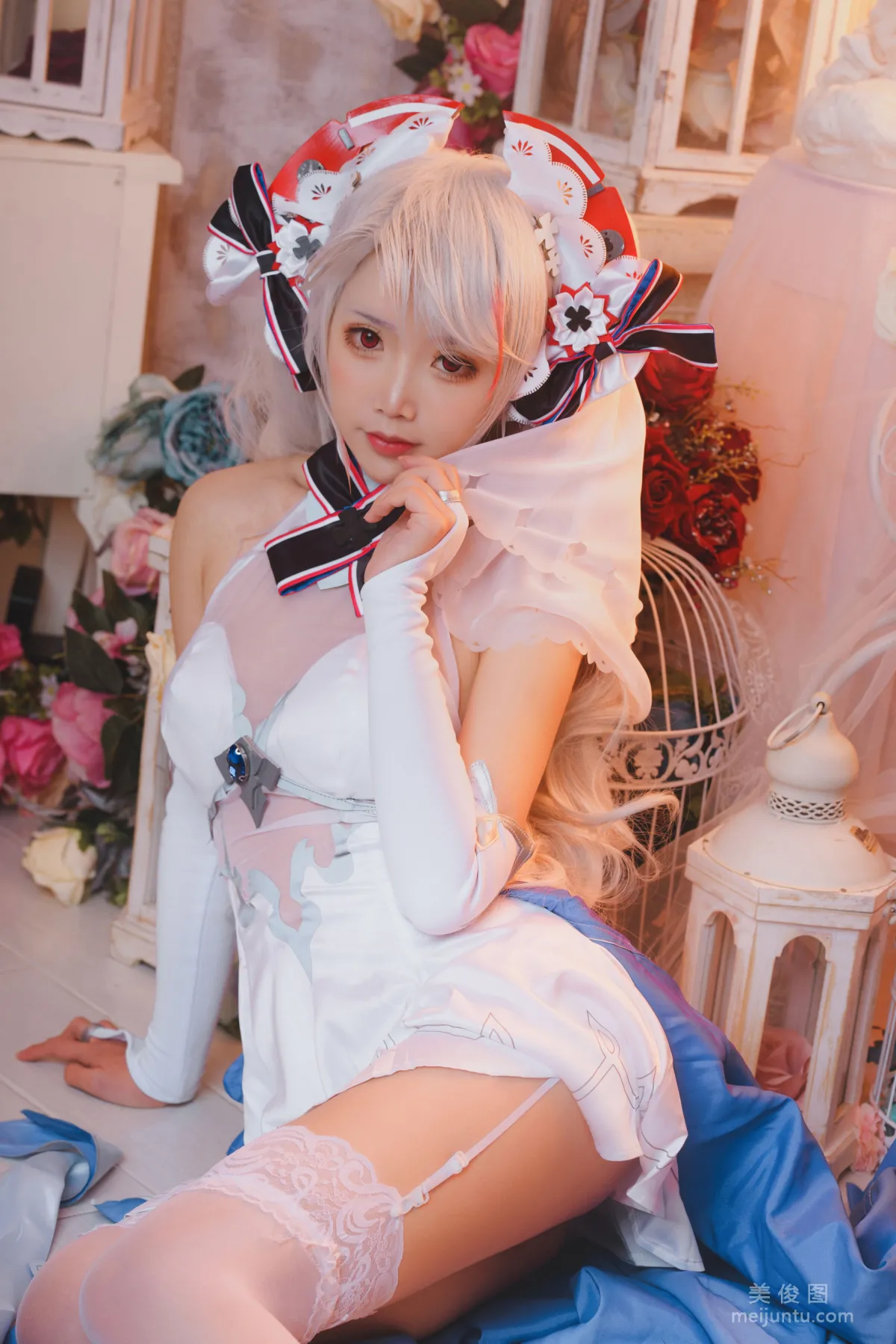 [美女Coser] 面餅仙兒 《歐根花嫁》 寫真集 20