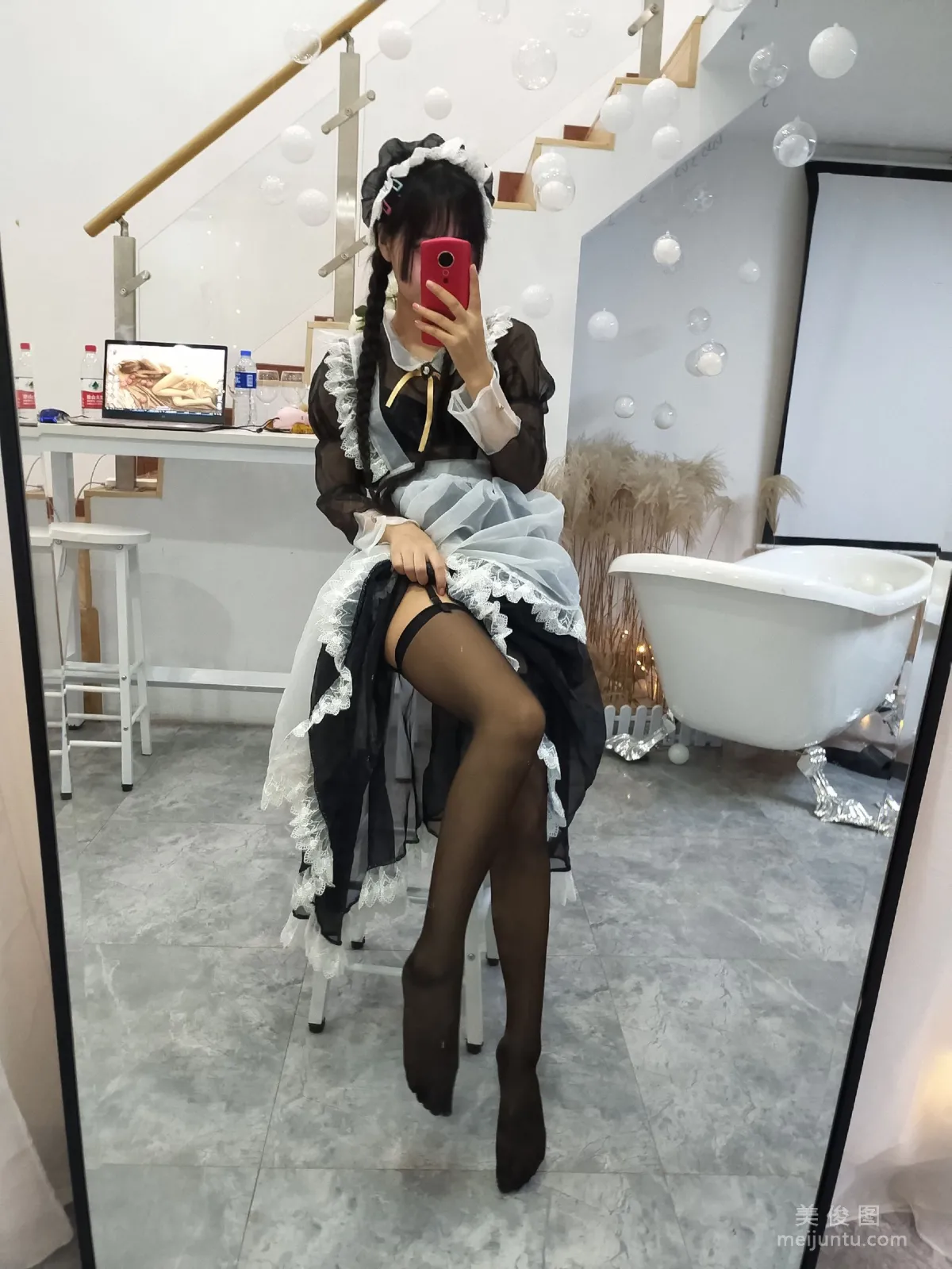 美少女COSER萌芽兒o0 《透明女仆》 寫真集 26