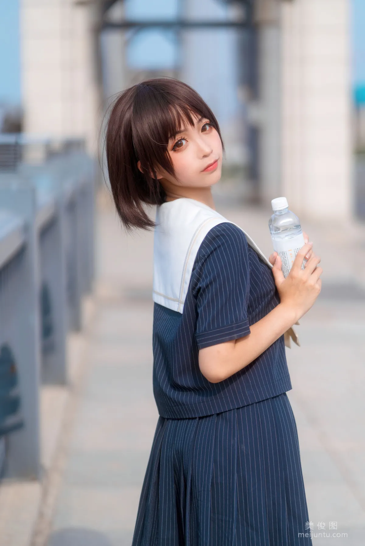 [网红Coser] 蠢沫沫 《JK制服》 写真集10