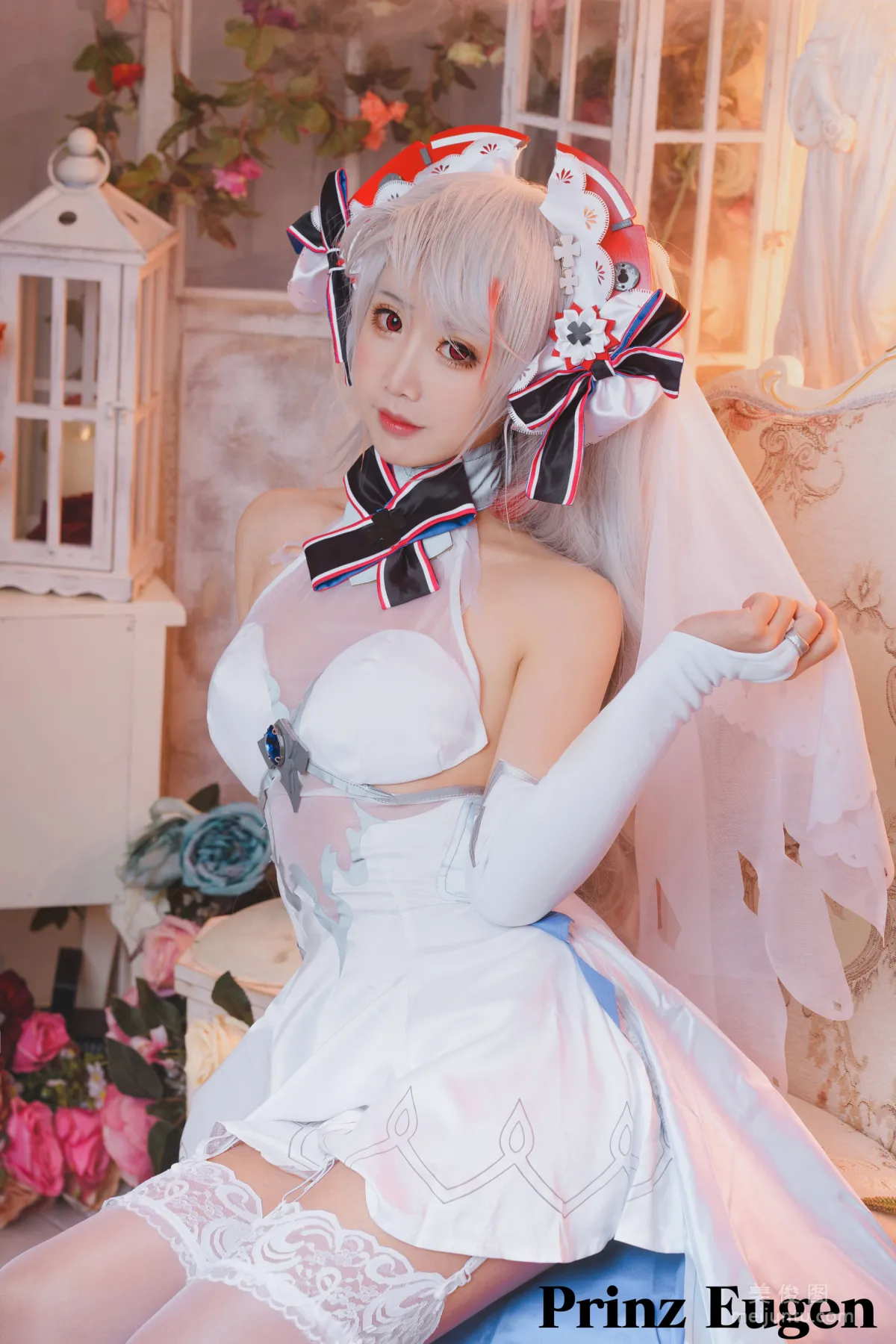 [美女Coser] 面餅仙兒 《歐根花嫁》 寫真集 8