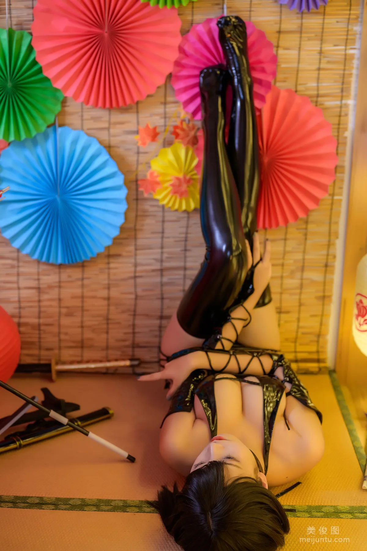 [美女Coser] 蜜汁貓裘 《忍者》 寫真集 29