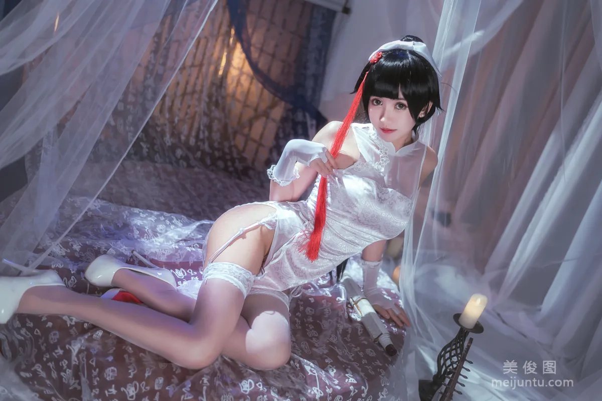 [Coser美女] 鳗魚霏兒 《碧藍華裳 高雄2》 寫真集 6