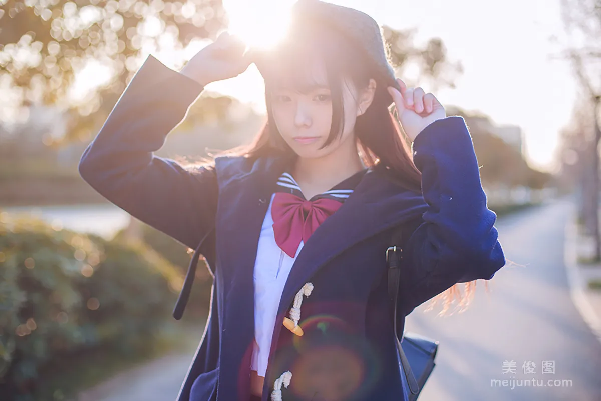 小野妹子w 《JK黑丝》 写真集2
