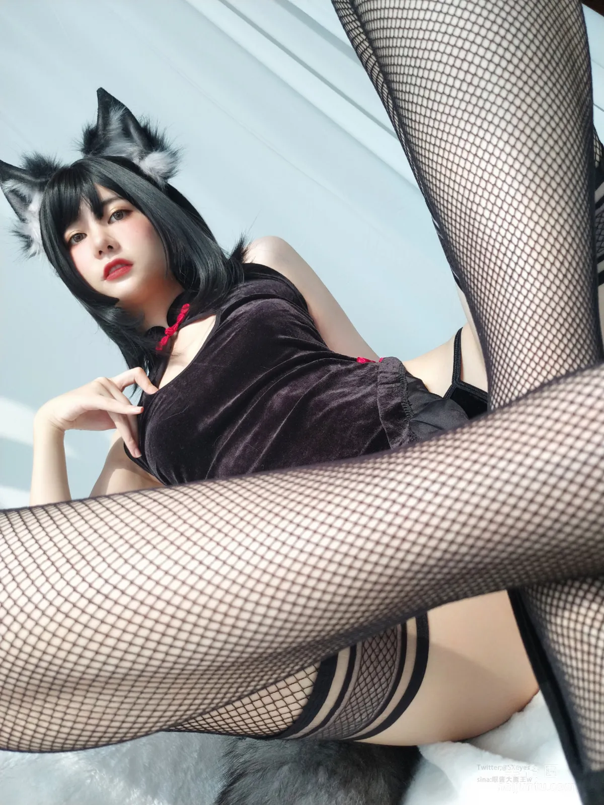 眼酱大魔王w 《黑丝旗袍》 写真集31