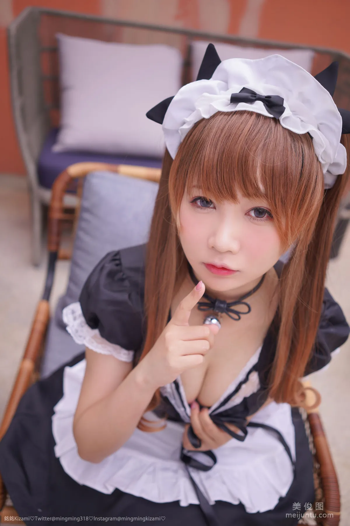 [网红Coser] 銘銘Kizami 《自撮りVol.11 兔女郎&女仆》 写真集95