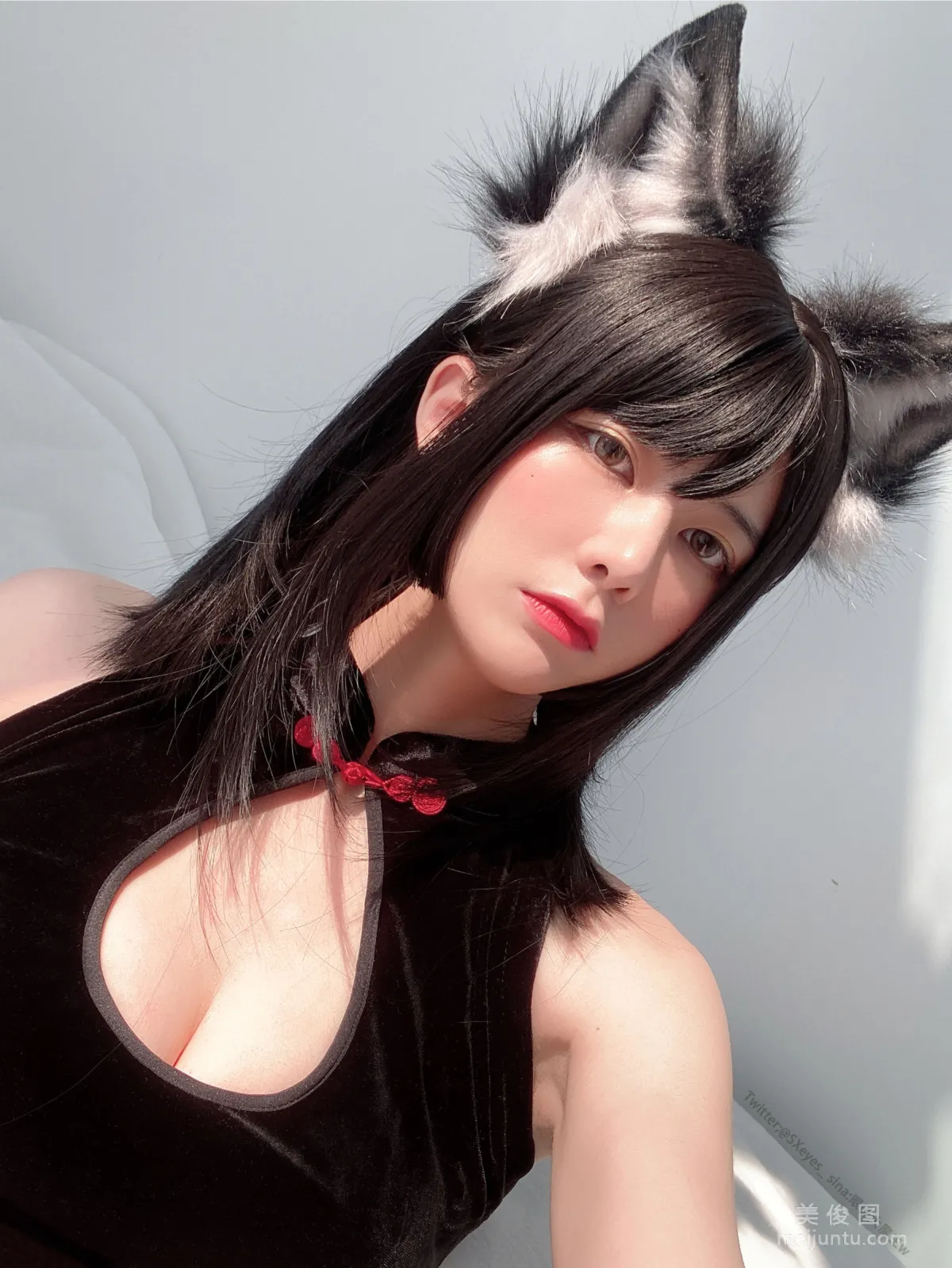 眼酱大魔王w 《黑丝旗袍》 写真集30