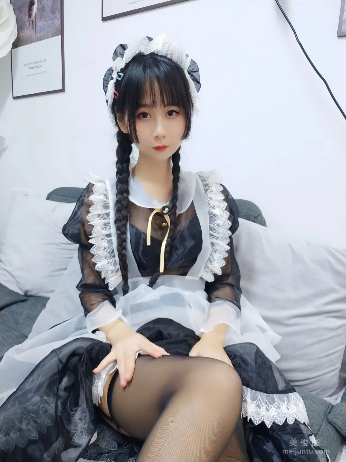 美少女COSER萌芽儿o0 《透明女仆》 写真集4