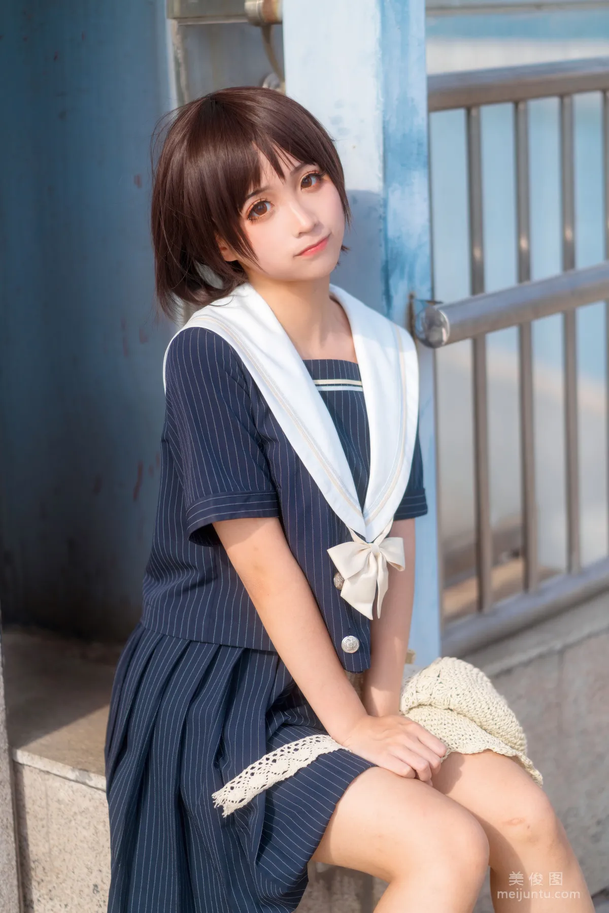 [网红Coser] 蠢沫沫 《JK制服》 写真集16
