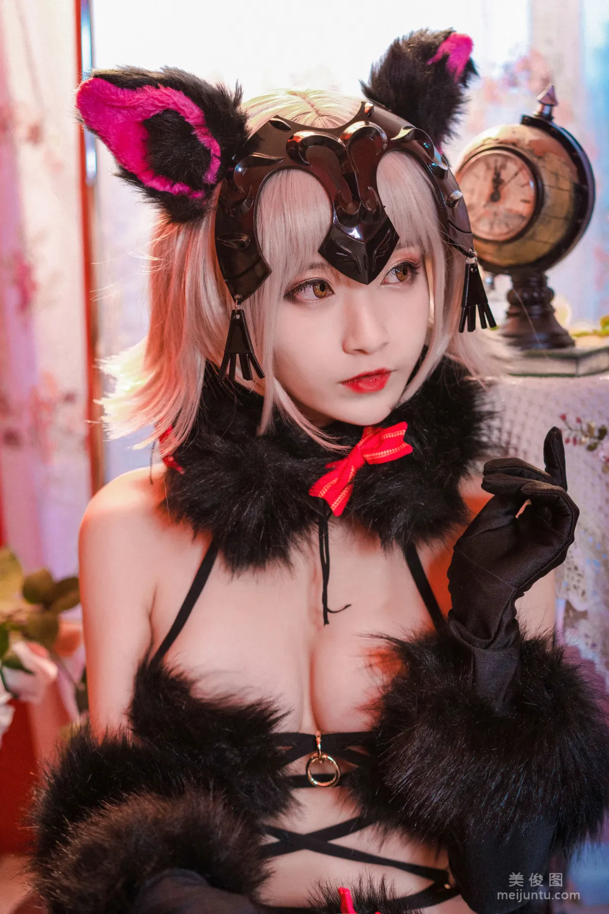 [美女Coser] 铁板烧鬼舞w 《花魁2》 写真集5