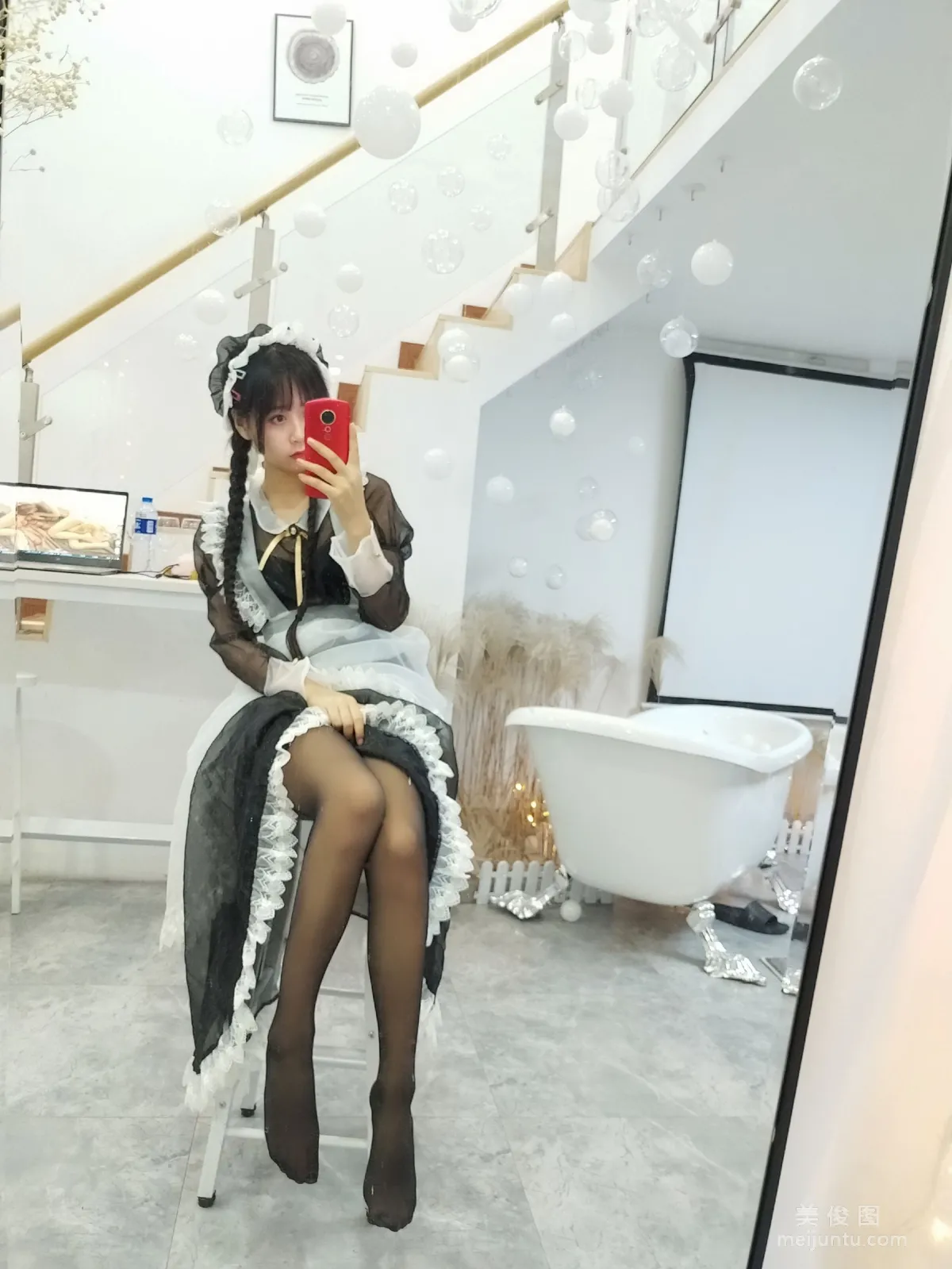 美少女COSER萌芽兒o0 《透明女仆》 寫真集 24
