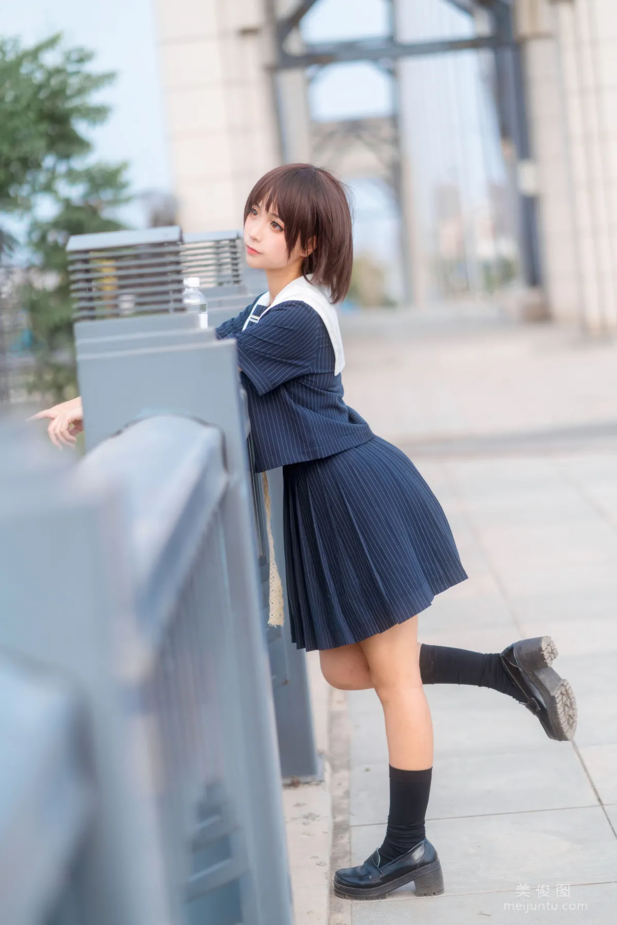[网红Coser] 蠢沫沫 《JK制服》 写真集8