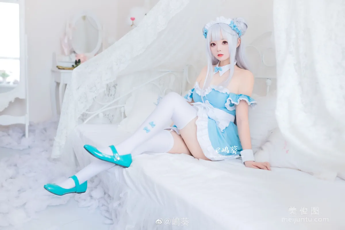 微博美女Coser嶋葵 《小天鹅女仆》 写真集11