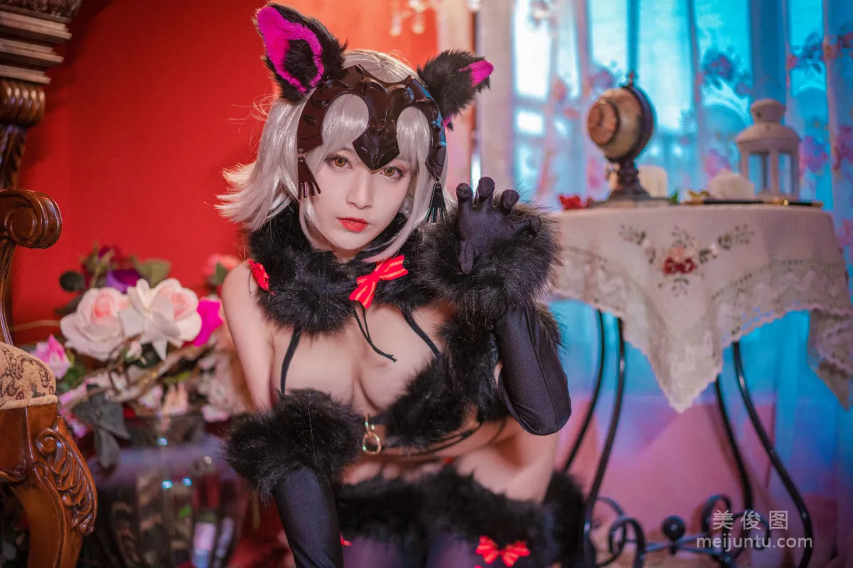[美女Coser] 铁板烧鬼舞w 《花魁2》 写真集29