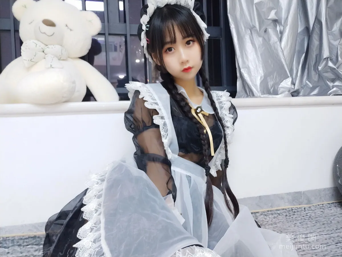 美少女COSER萌芽兒o0 《透明女仆》 寫真集 15