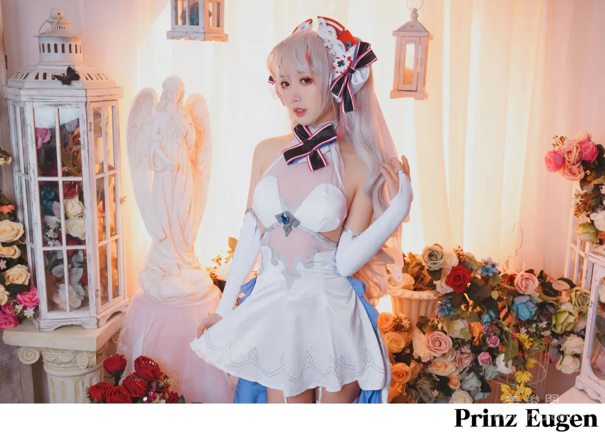 [美女Coser] 面餅仙兒 《歐根花嫁》 寫真集 6