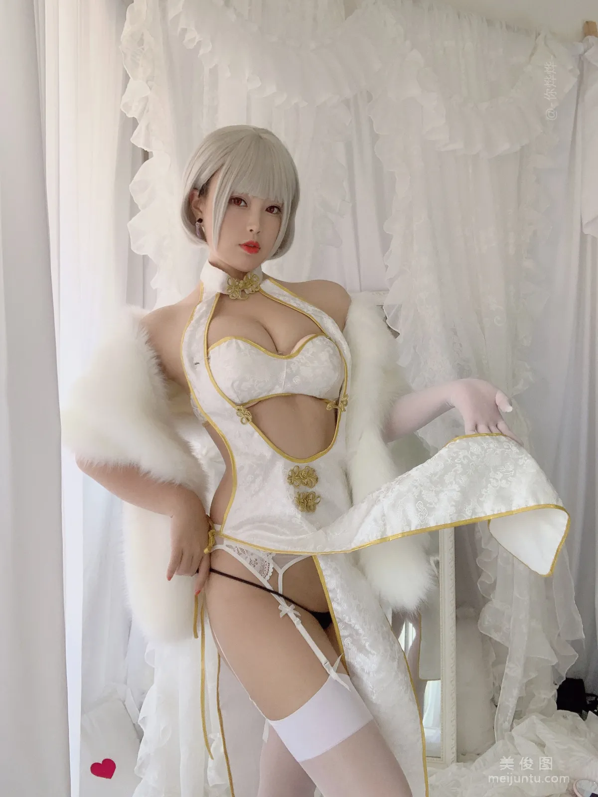 [美女Coser] -白烨- 《白旗袍》 写真集1