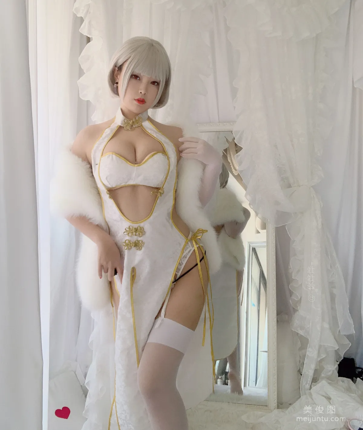 [美女Coser] -白烨- 《白旗袍》 写真集40