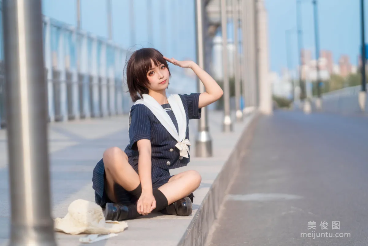 [網紅Coser] 蠢沫沫 《JK制服》 寫真集 21