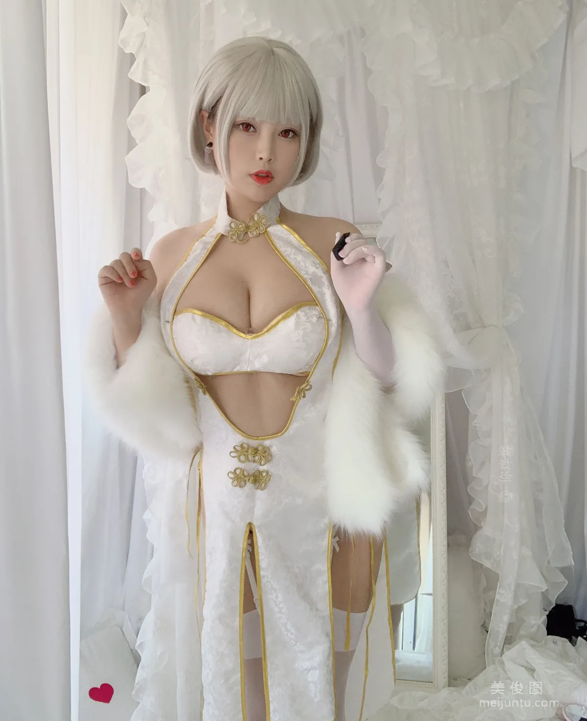 [美女Coser] -白烨- 《白旗袍》 写真集35