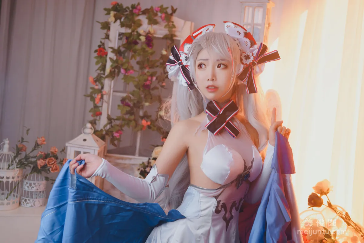 [美女Coser] 面餅仙兒 《歐根花嫁》 寫真集 22