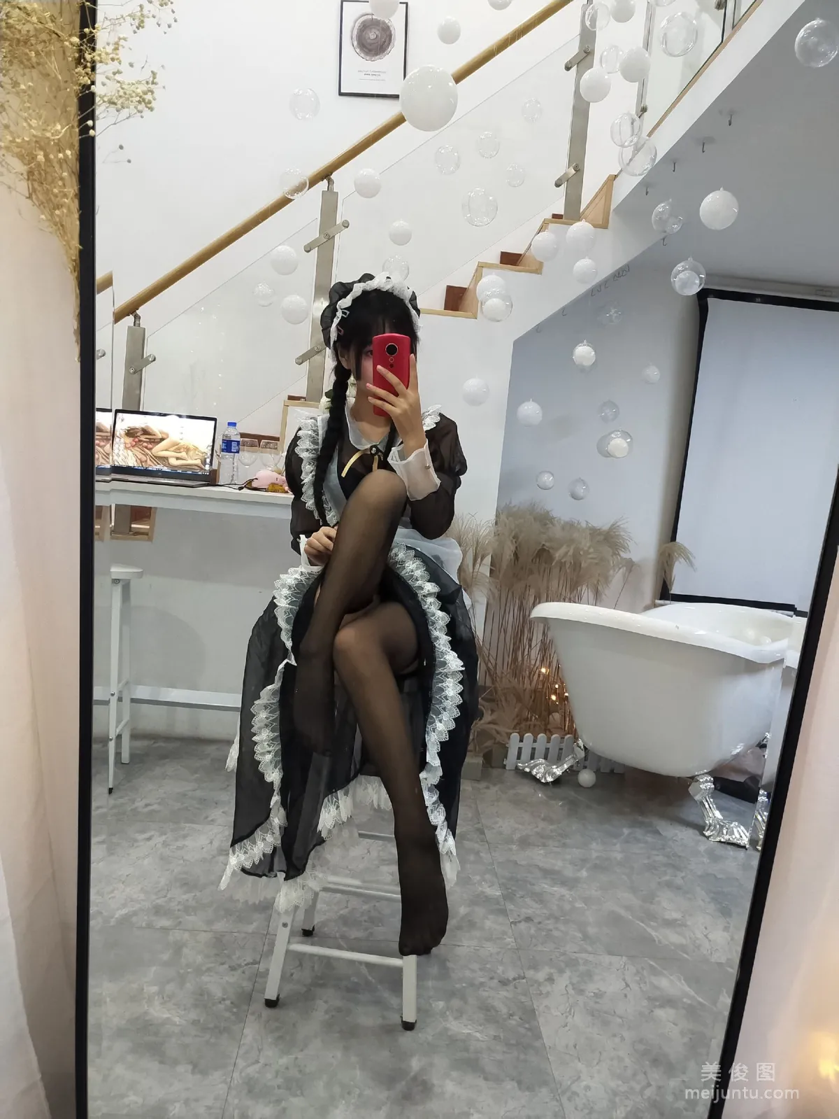 美少女COSER萌芽兒o0 《透明女仆》 寫真集 25