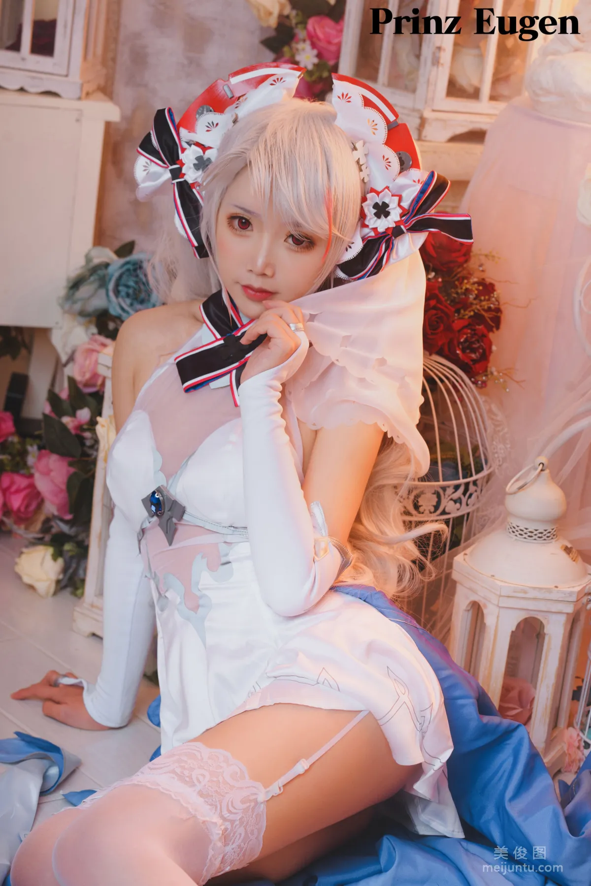 [美女Coser] 面餅仙兒 《歐根花嫁》 寫真集 7