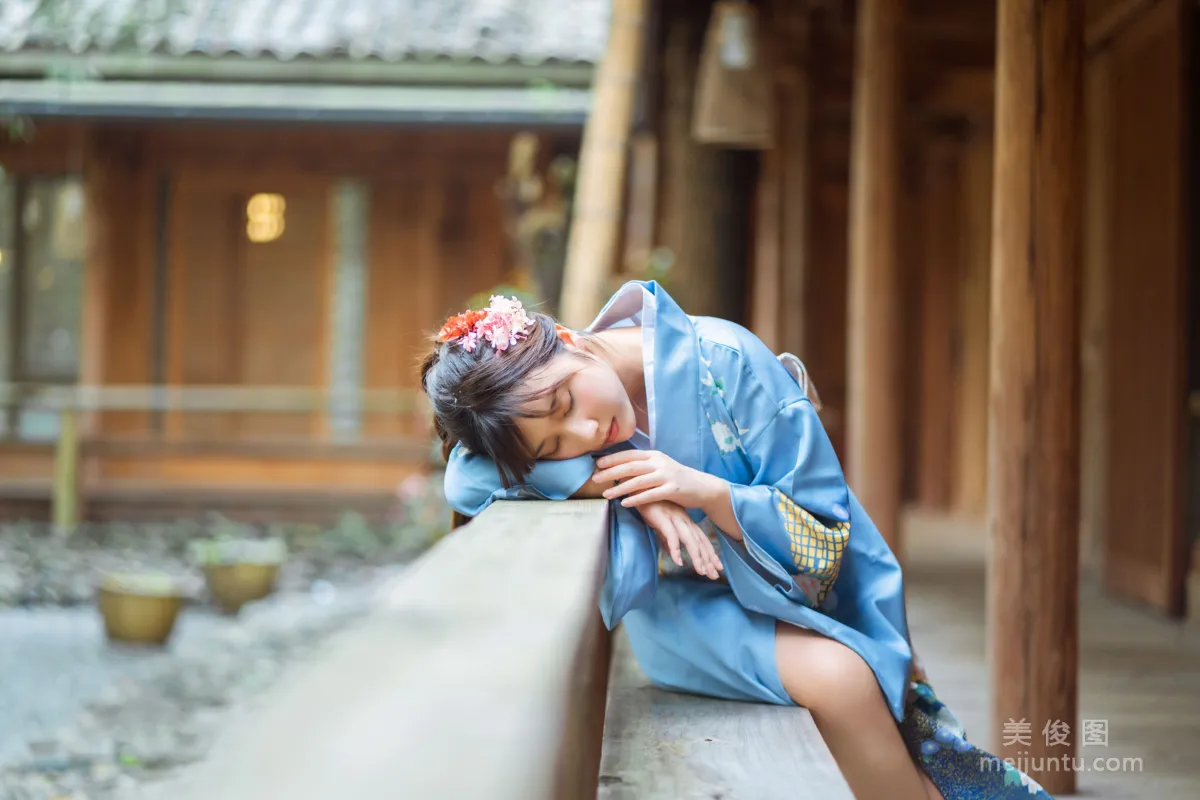 Coser姬镜酱 《私奔之和服》 写真集8