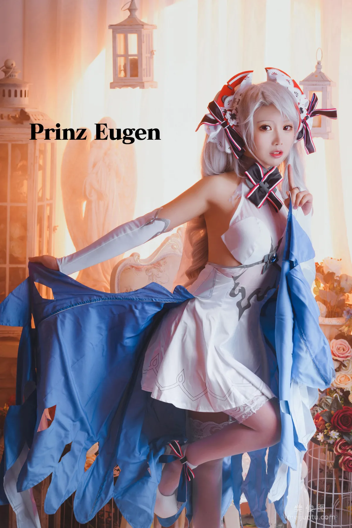 [美女Coser] 面餅仙兒 《歐根花嫁》 寫真集 9