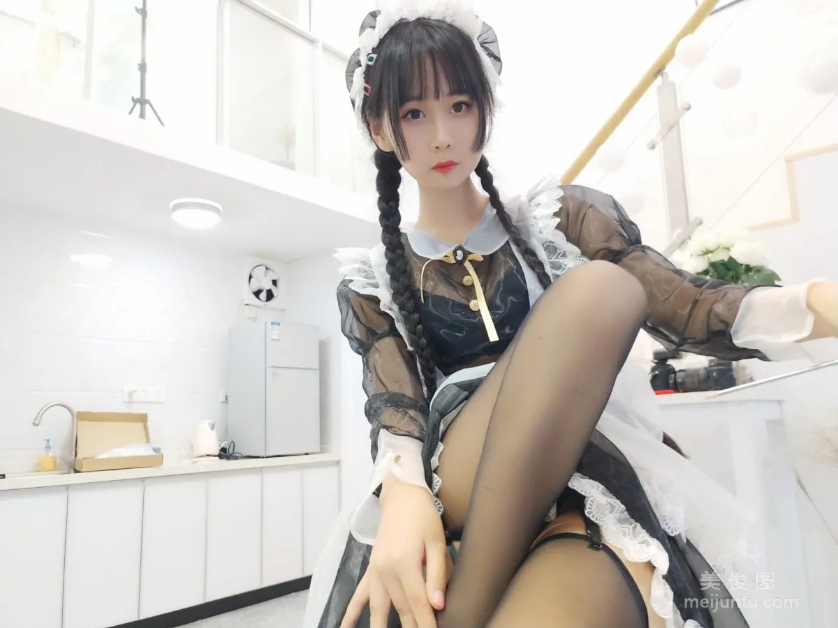 美少女COSER萌芽兒o0 《透明女仆》 寫真集 14