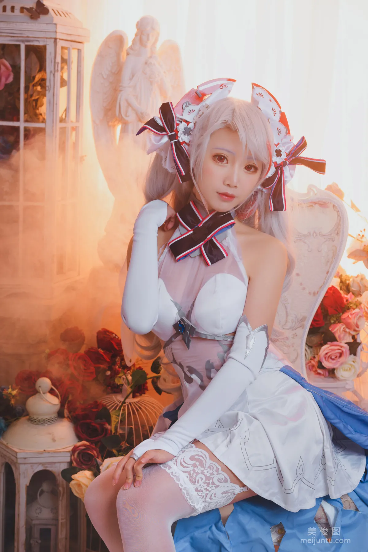 [美女Coser] 面餅仙兒 《歐根花嫁》 寫真集 13