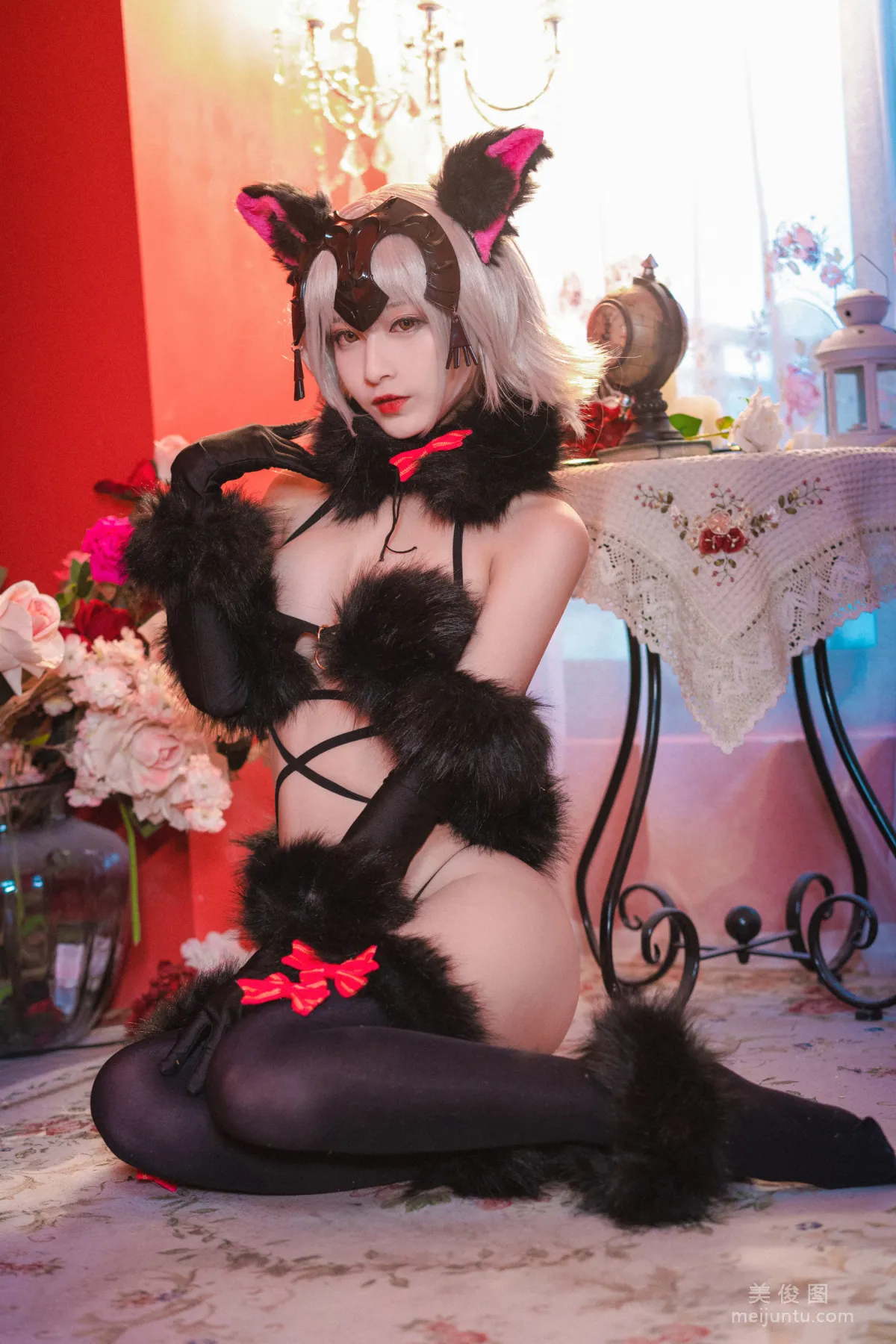 [美女Coser] 铁板烧鬼舞w 《花魁2》 写真集8