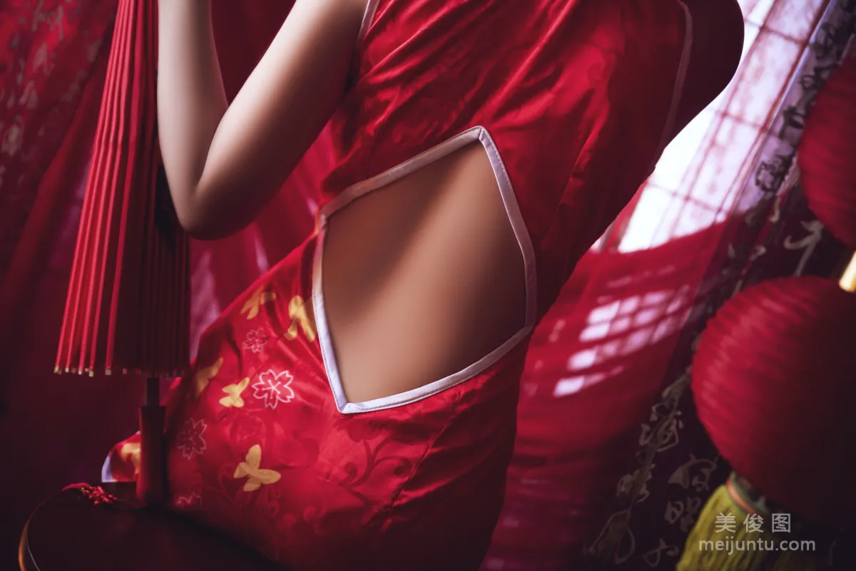 [美女Coser] 面餅仙兒 《雷姆旗袍》 寫真集 20