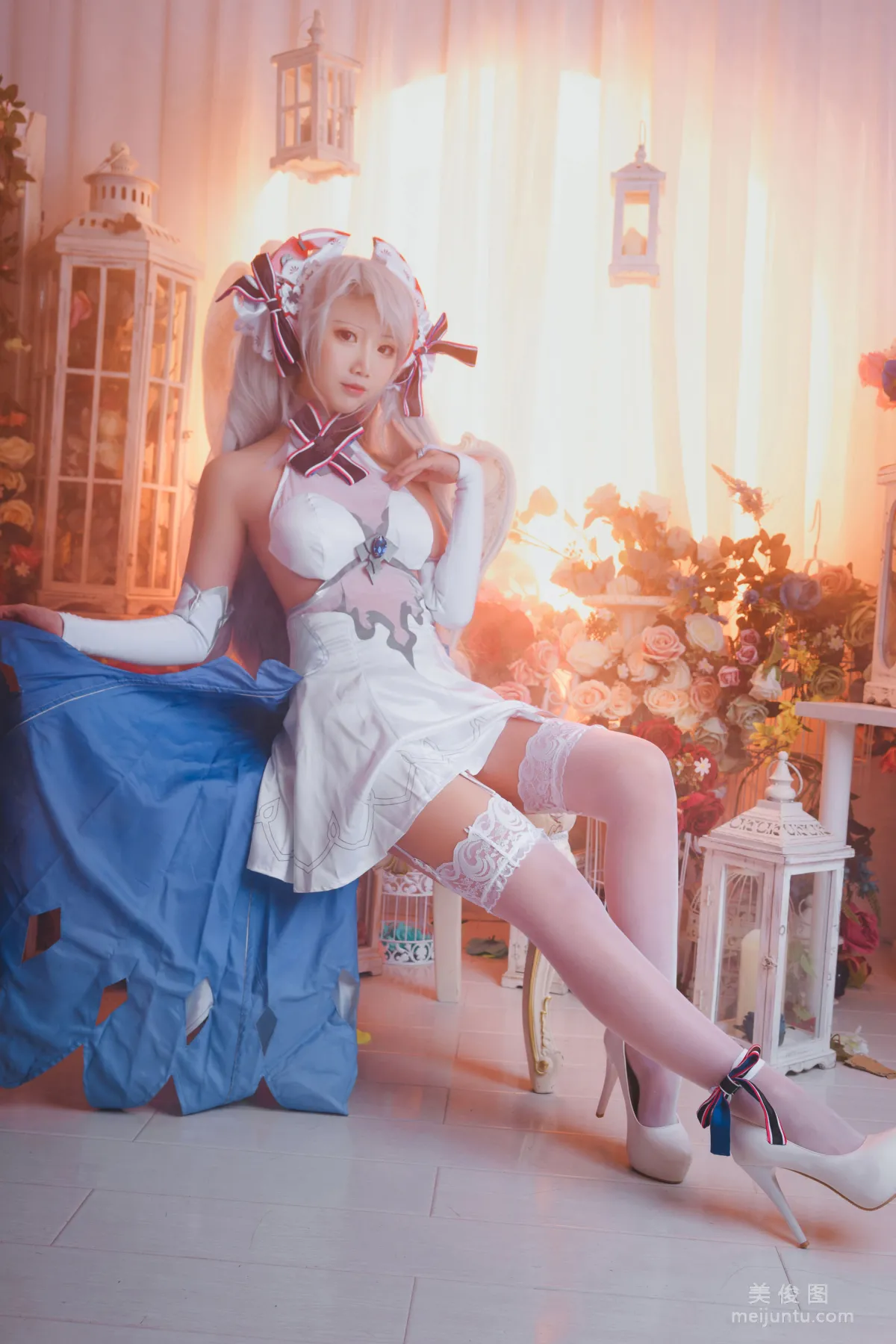 [美女Coser] 面餅仙兒 《歐根花嫁》 寫真集 10