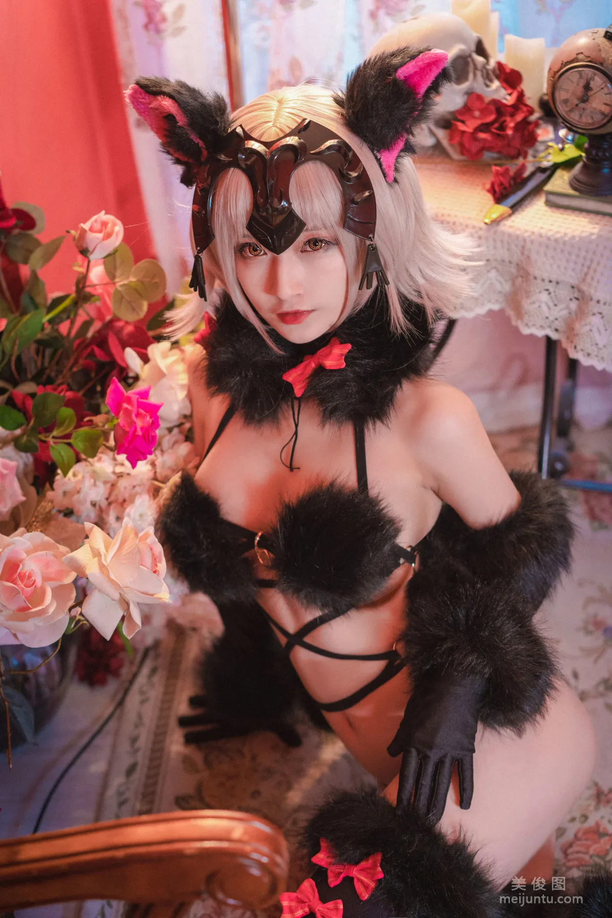 [美女Coser] 铁板烧鬼舞w 《花魁2》 写真集7