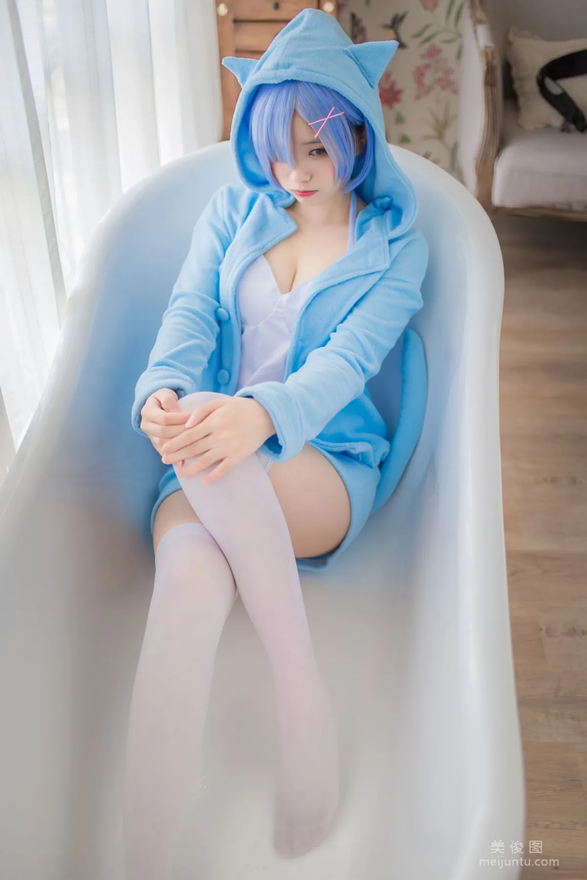 小野妹子w 《蕾姆 蓝色精灵》 写真集2