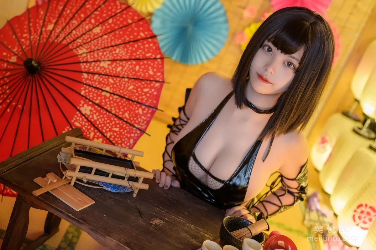 [美女Coser] 蜜汁貓裘 《忍者》 寫真集 38