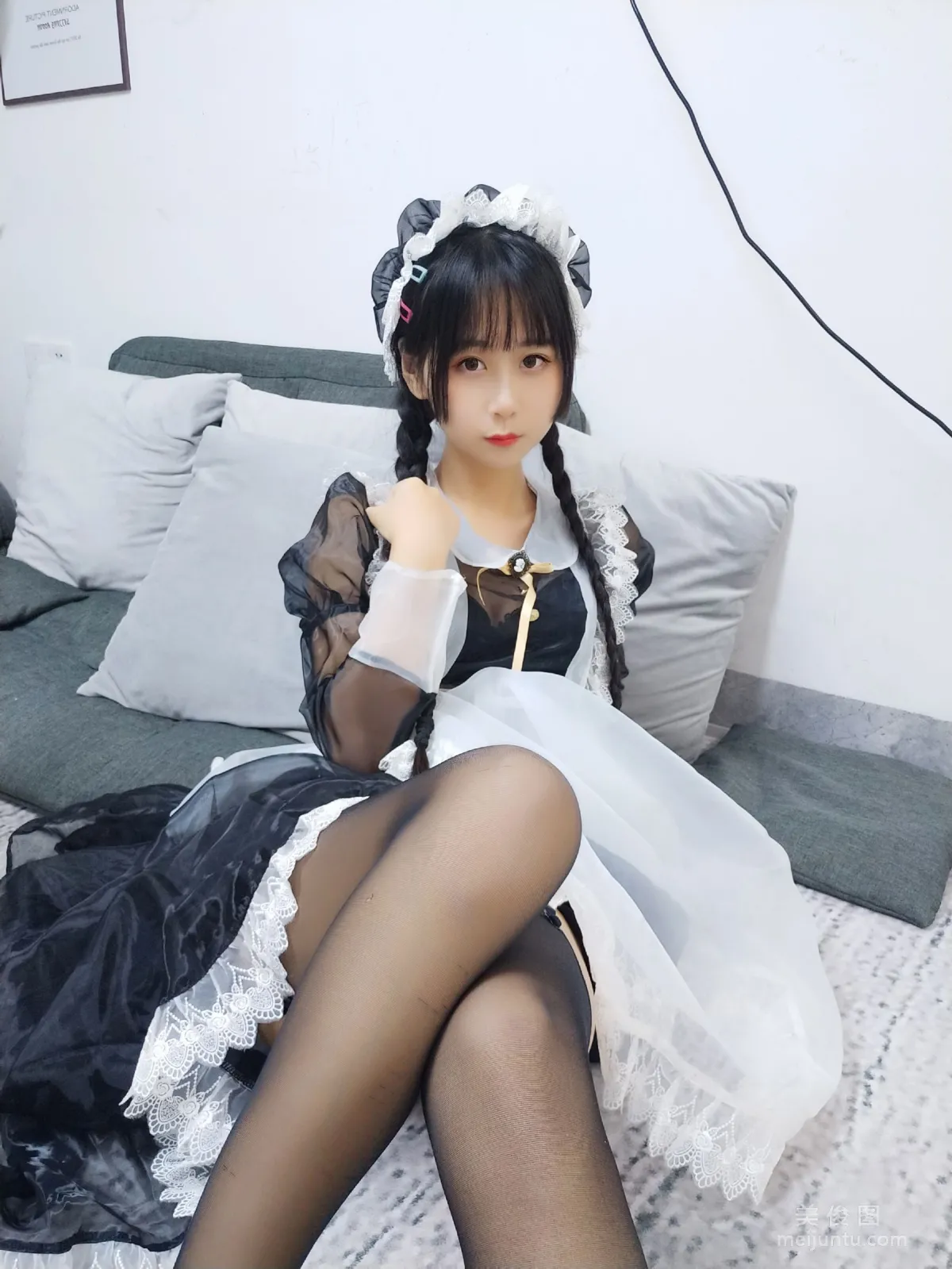美少女COSER萌芽兒o0 《透明女仆》 寫真集 8