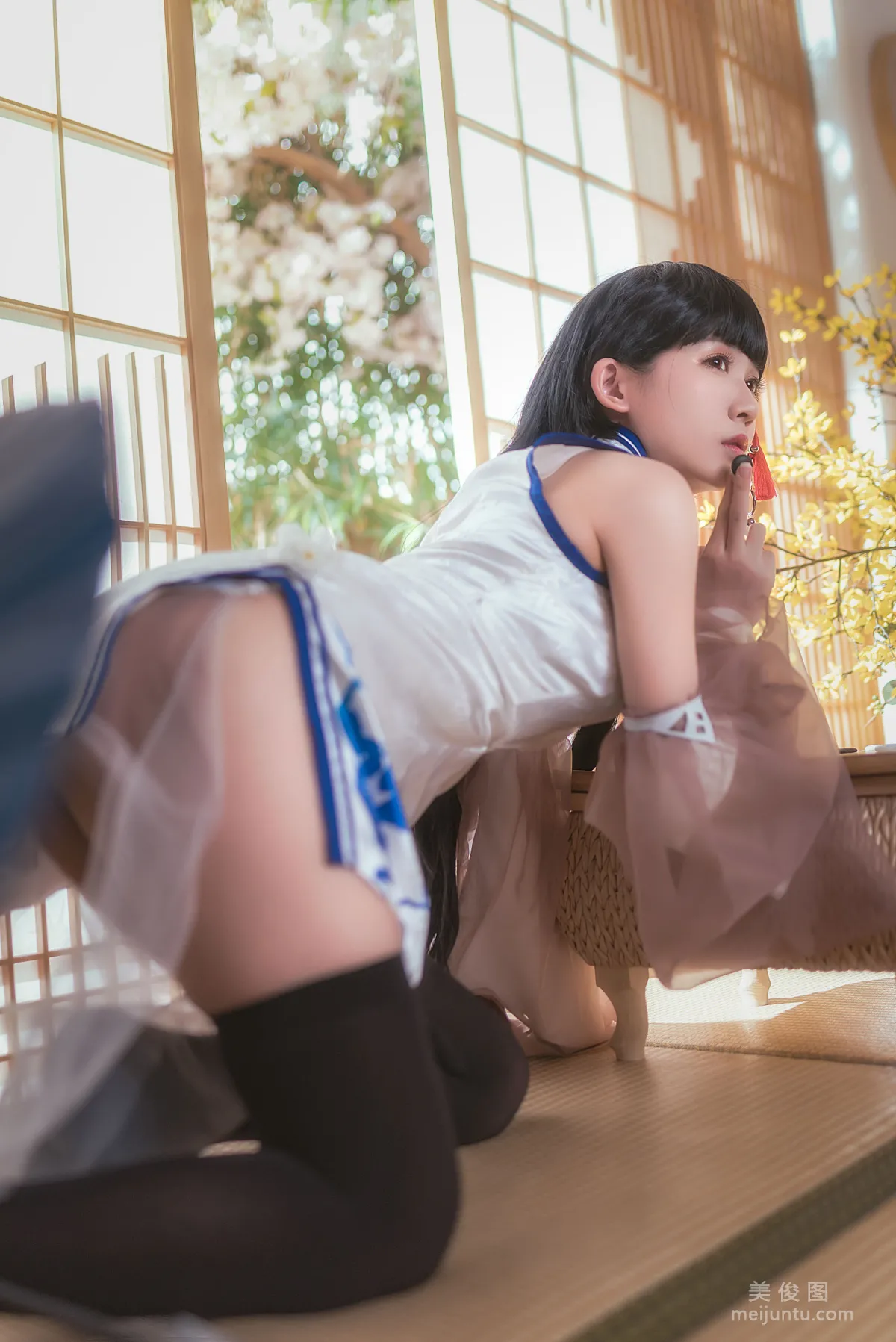 [Coser美女] 鳗鱼霏儿 《碧蓝华裳 逸仙》 写真集9