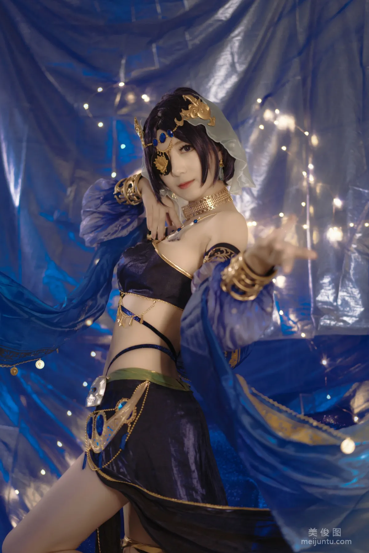 [美女Coser] 弥音音ww 《蓝色魅影》 写真集5