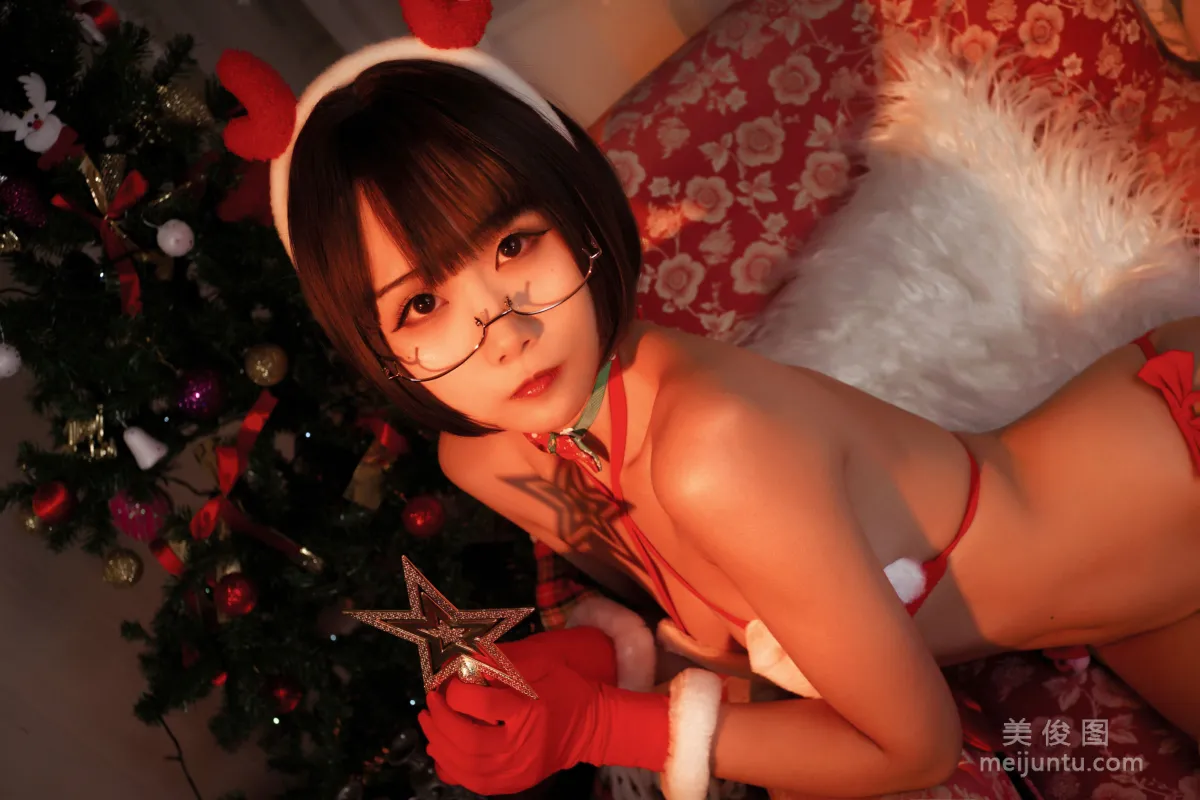 網紅Coser曉美嫣 《聖誕 雪夜贊歌》 寫真集 8
