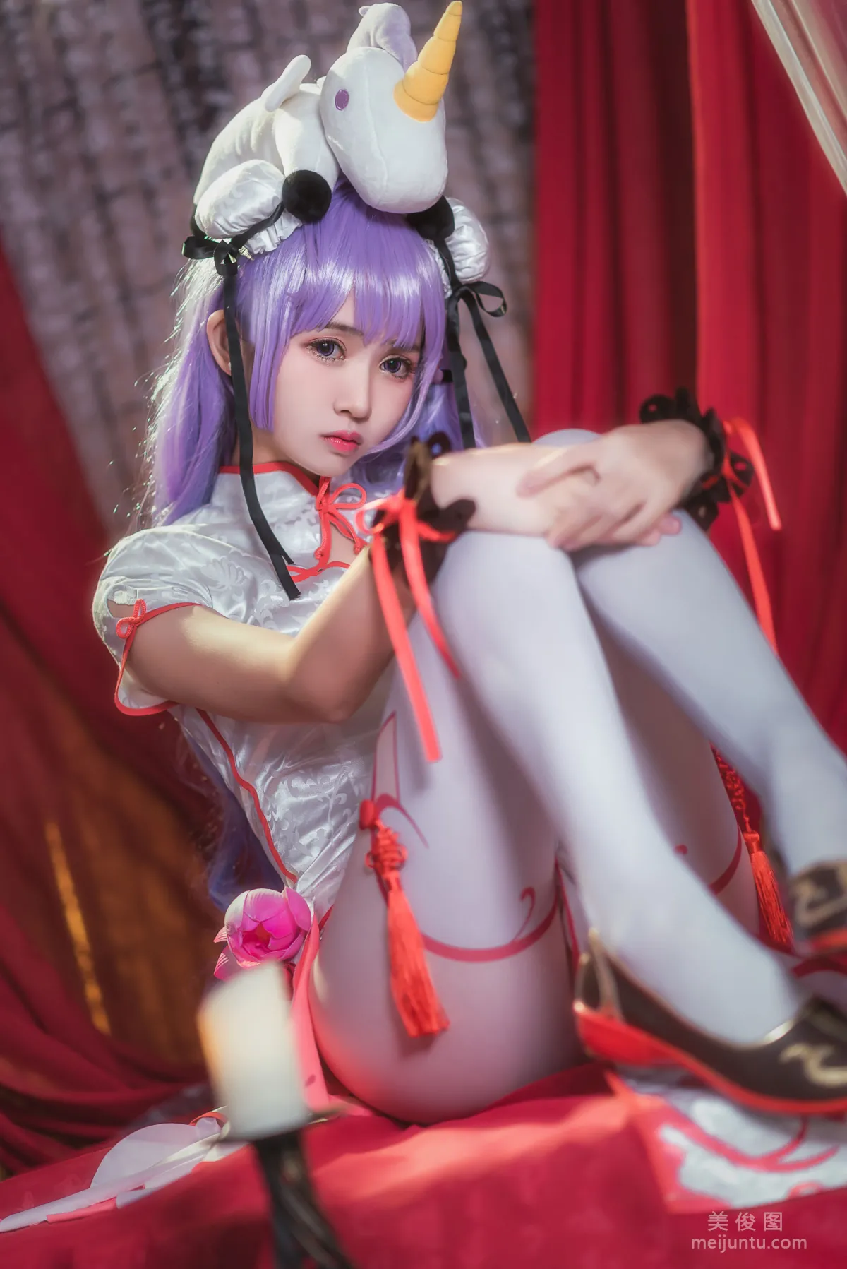 [Coser美女] 鳗魚霏兒 《碧藍華裳 獨角獸》 寫真集 7