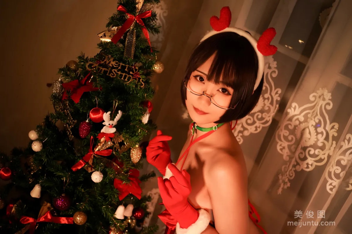 網紅Coser曉美嫣 《聖誕 雪夜贊歌》 寫真集 16
