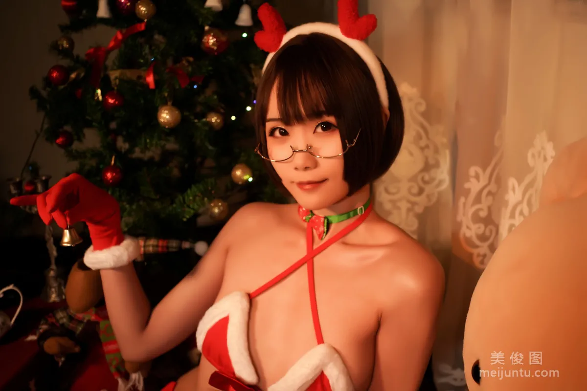 網紅Coser曉美嫣 《聖誕 雪夜贊歌》 寫真集 21