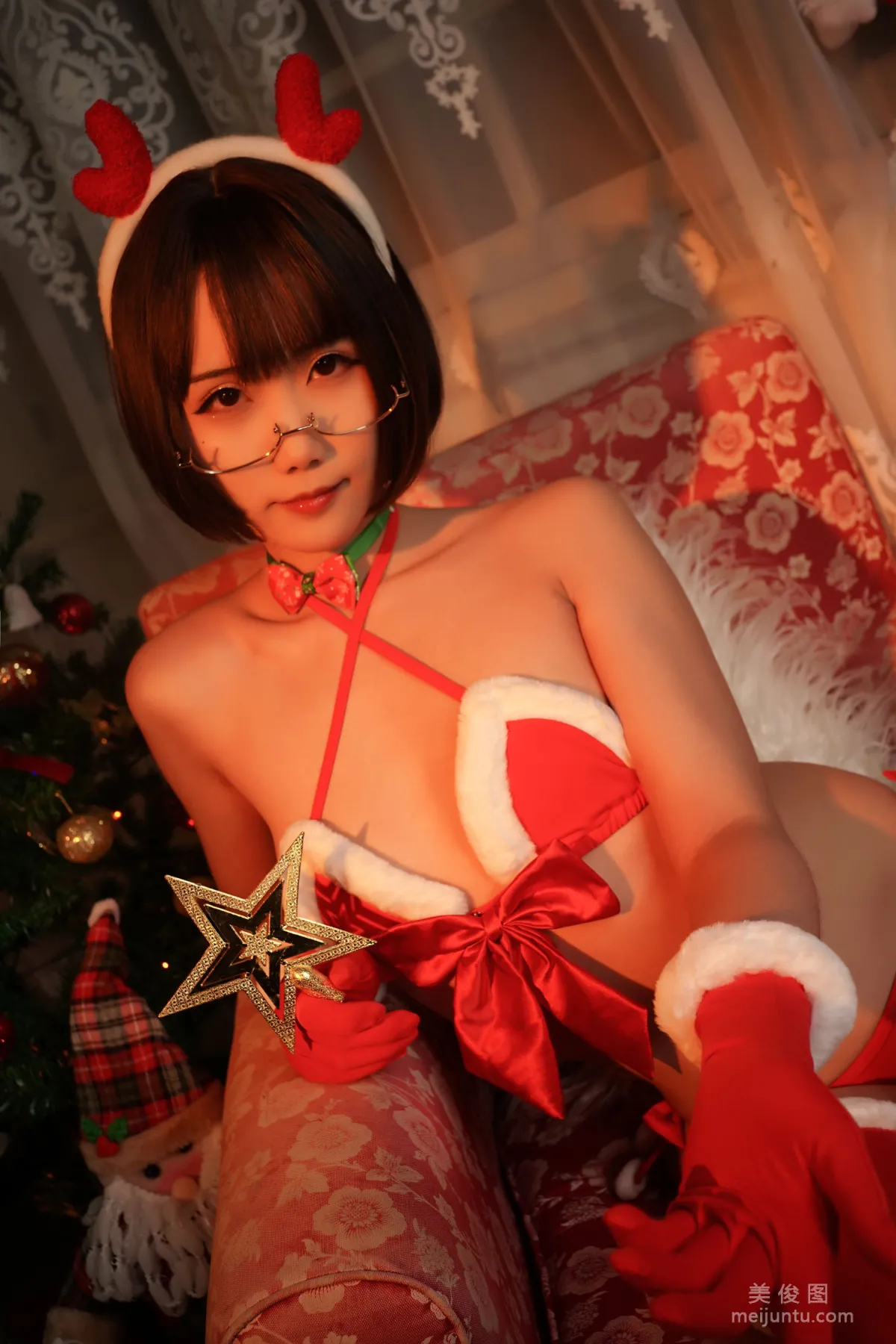 網紅Coser曉美嫣 《聖誕 雪夜贊歌》 寫真集 9