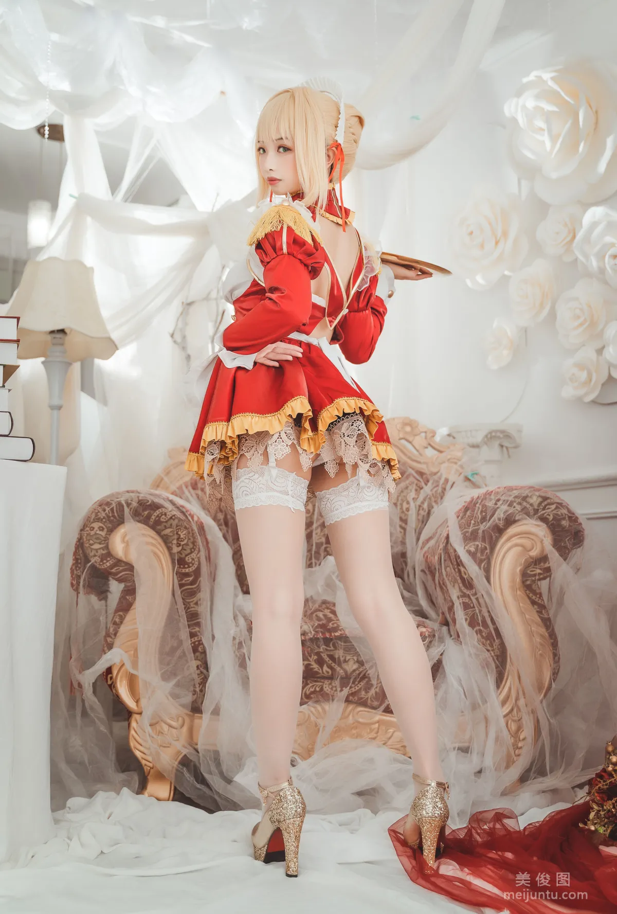 [美女Coser] 雯妹 《尼禄女仆》 写真集12