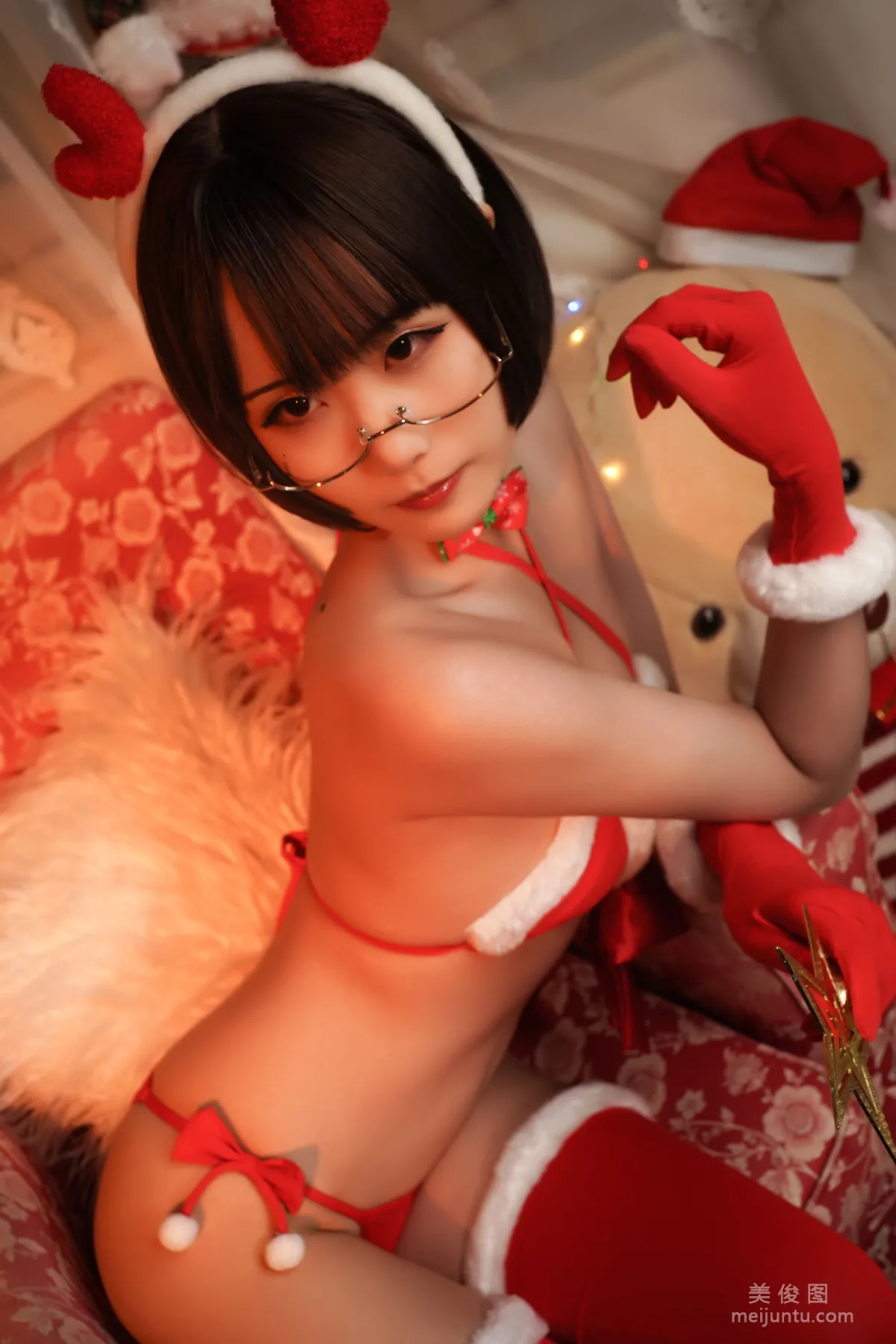 網紅Coser曉美嫣 《聖誕 雪夜贊歌》 寫真集 11