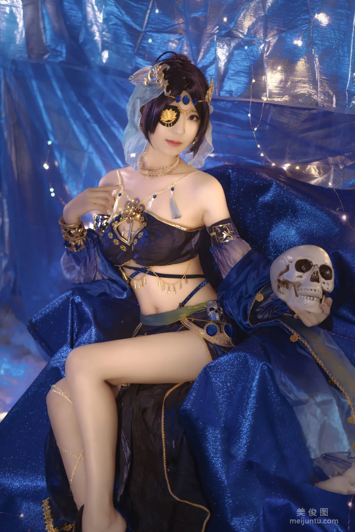 [美女Coser] 弥音音ww 《蓝色魅影》 写真集3